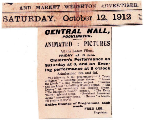 Central Cinema 1912